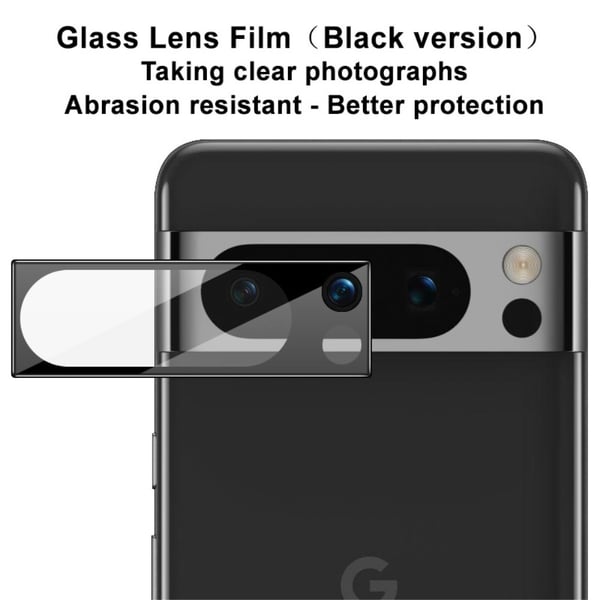 Imak Härdat Glas Linsskydd Google Pixel 8 Pro Svart