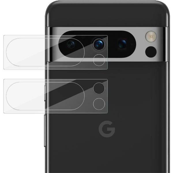 Imak 2 Pack Härdat Glas Kameraskydd Google Pixel 8 Pro Transparent