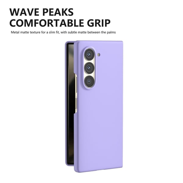 Hårdskal Gummerat Samsung Galaxy Z Fold 6 Lila