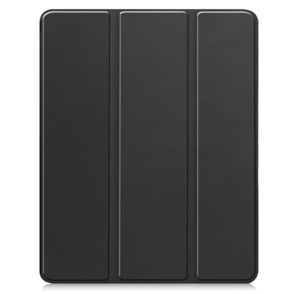 iPad Air 13 1st Gen (2024) Fodral Tri-Fold Med Pencil-hållare Svart