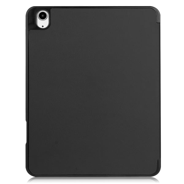 iPad Air 13 1st Gen (2024) Fodral Tri-Fold Med Pencil-hållare Svart