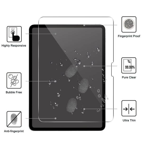 iPad Pro 13 7th Gen (2024) Skärmskydd Härdat Glas 0.3mm