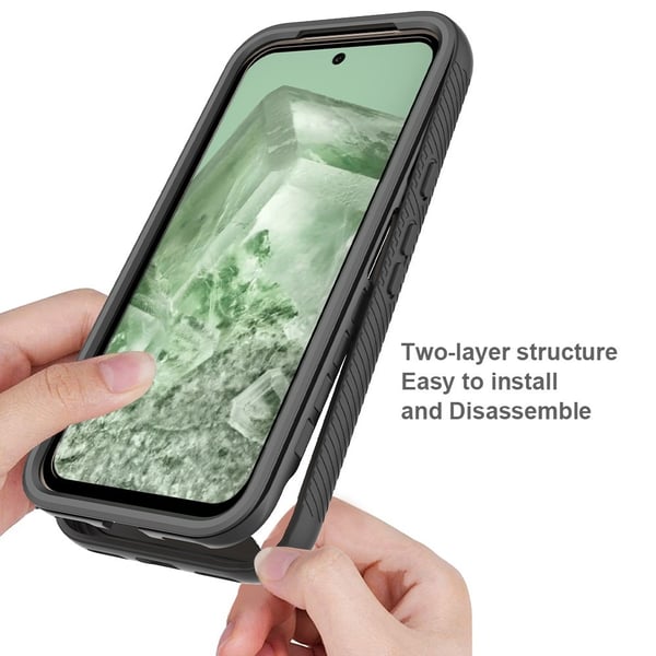 360 Heltäckande Skal Google Pixel 8a Svart