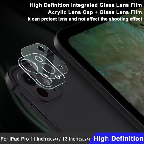Imak Härdat Glas Linsskydd iPad Pro 13 7th Gen (2024)