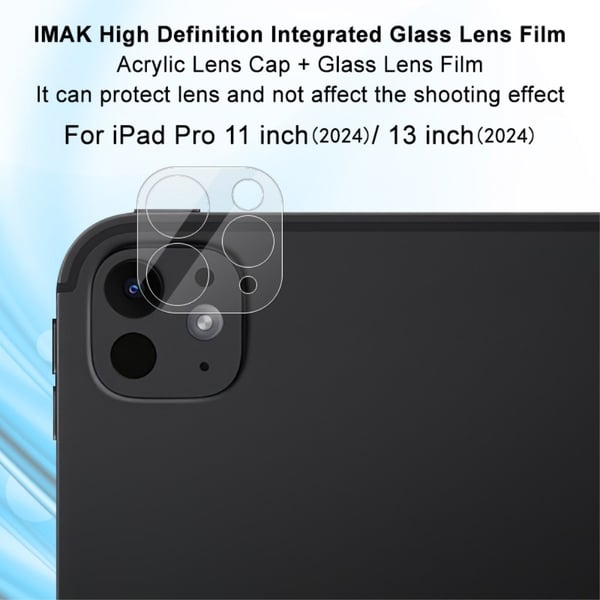 Imak Härdat Glas Linsskydd iPad Pro 13 7th Gen (2024)