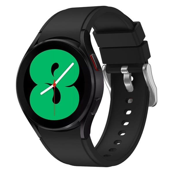 Full Fit Silikonarmband Samsung Galaxy Watch FE Svart