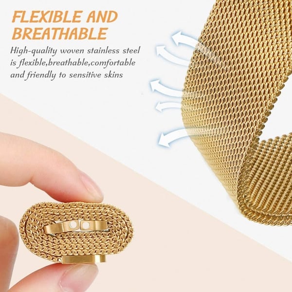 Milanese Armband Samsung Galaxy Watch FE Guld