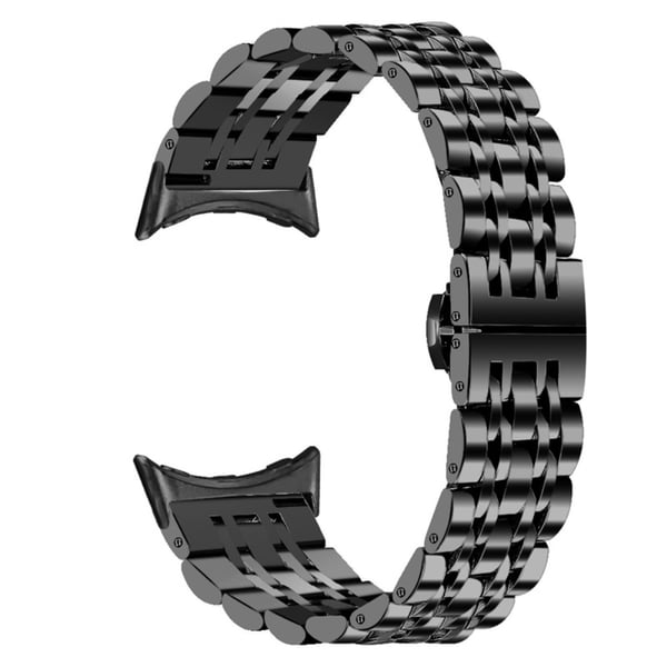 Metallarmband i Fjärilspänne Google Pixel Watch Svart