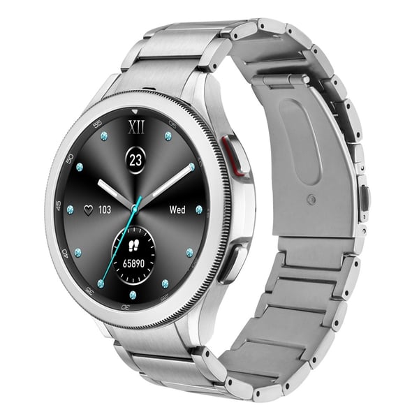 Titanarmband Full Fit Samsung Galaxy Watch FE Silver