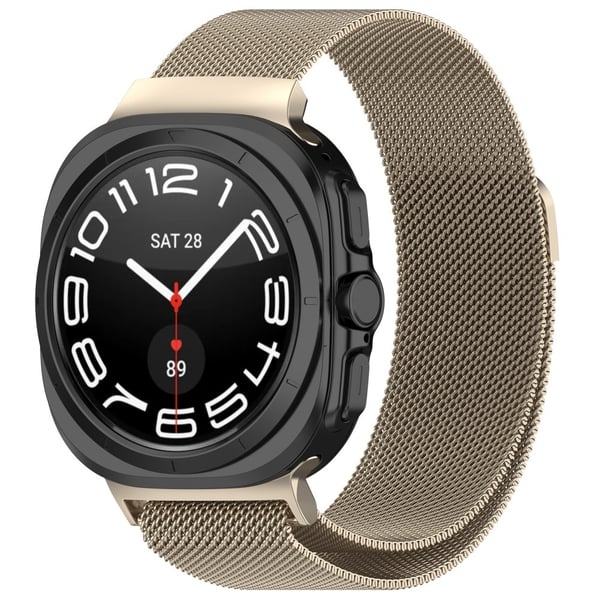 Milanese Armband Samsung Galaxy Watch Ultra 47mm Champagne Guld