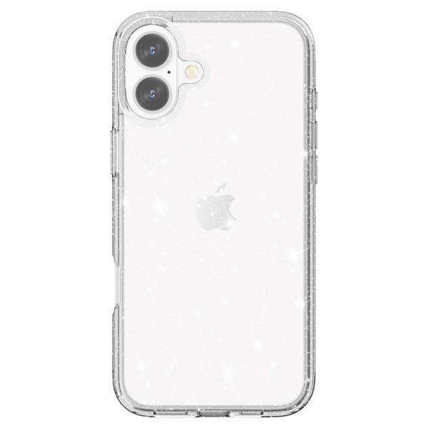 iPhone 16 Skal Glitter Transparent