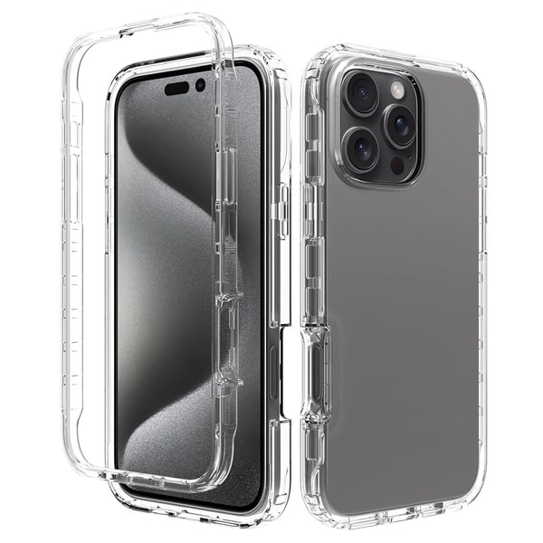 Allround Cover Skal iPhone 16 Pro Max Transparent
