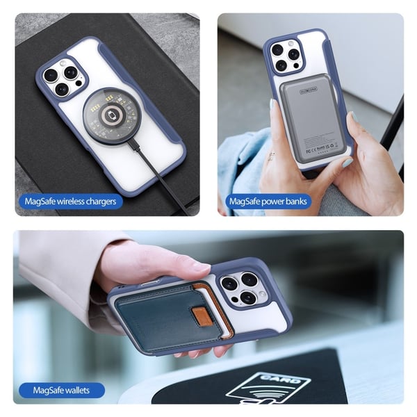 Dux Ducis Skin X Pro Fodral MagSafe iPhone 16 Pro Blå