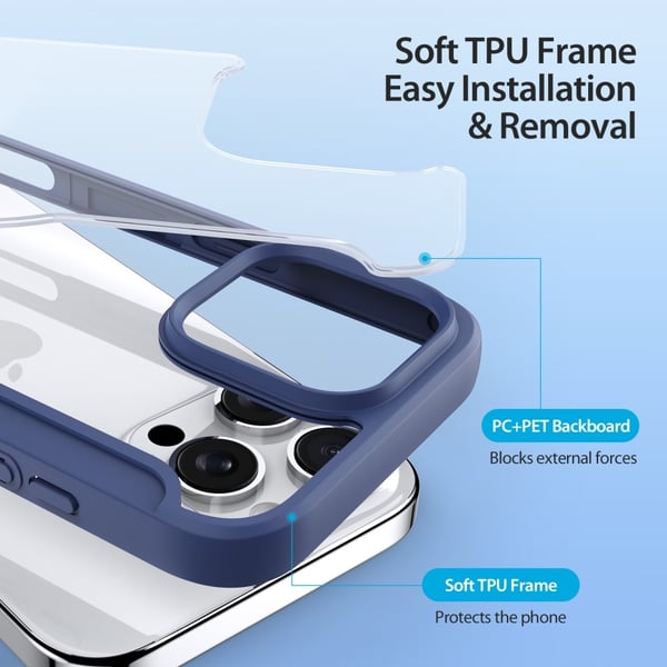 Dux Ducis Skin X Pro Fodral MagSafe iPhone 16 Pro Blå