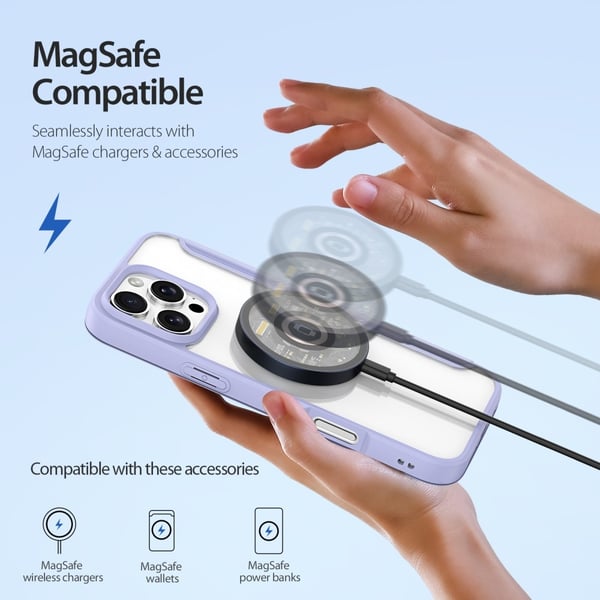 Dux Ducis Skin X Pro Fodral MagSafe iPhone 16 Pro Max Lila