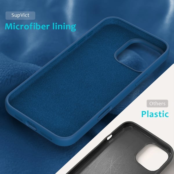 Silikonskal iPhone 16 Pro Max Blå