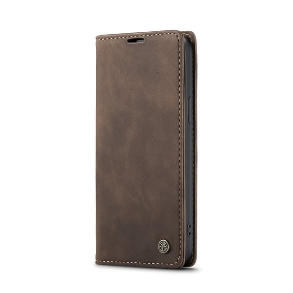 CaseMe Slim Plånboksfodral iPhone 16 Pro Brun