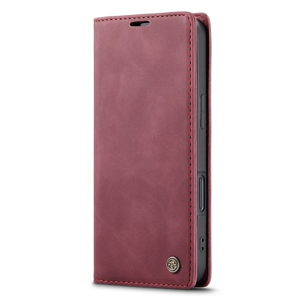 CaseMe Slim Plånboksfodral iPhone 16 Plus Röd