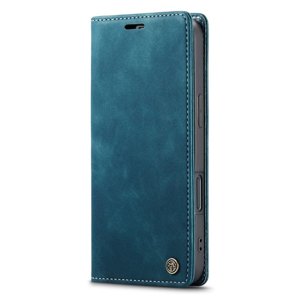 CaseMe Slim Plånboksfodral iPhone 16 Plus Blå