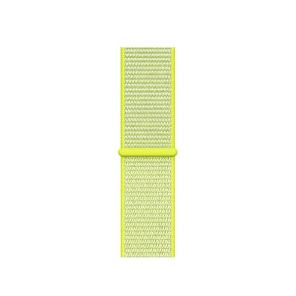 Nylonarmband Apple Watch Series 10 42mm Gul
