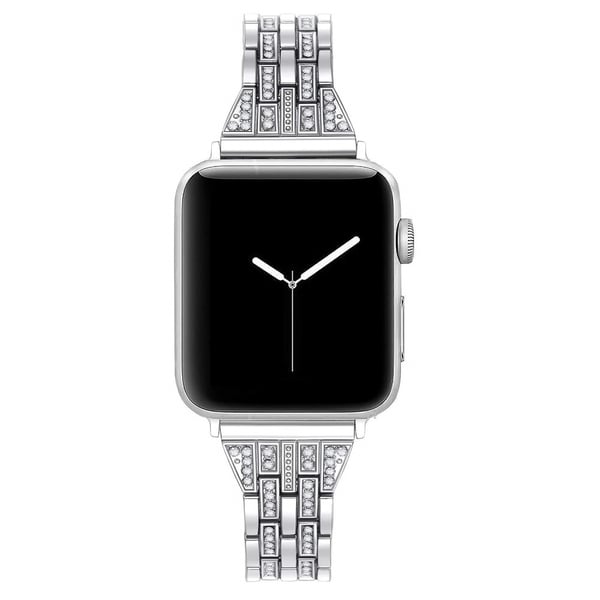 Slim Bling Bracelet Apple Watch Series 10 46mm Silver