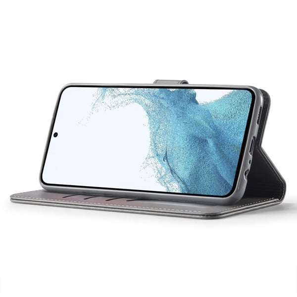 LC.IMEEKE Plånboksfodral Samsung Galaxy S24 FE Grå
