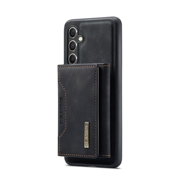 DG.MING 2 in 1 Magnetic Card Slot Case Samsung Galaxy S24 FE Black