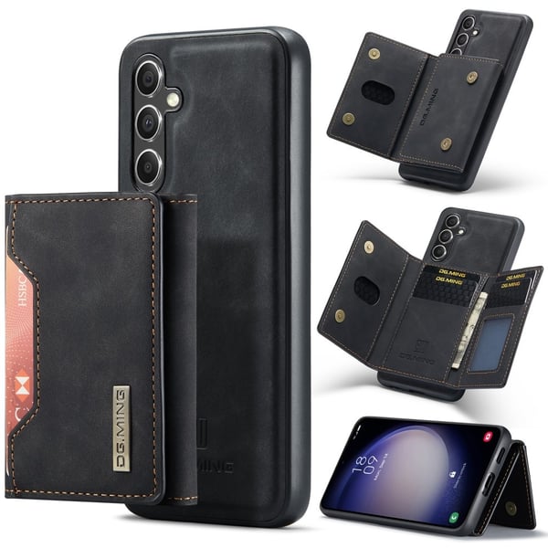 DG.MING 2 in 1 Magnetic Card Slot Case Samsung Galaxy A16 Black