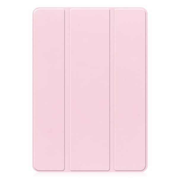 Samsung Galaxy Tab S10 Plus Fodral Tri-Fold Med Pen-hållare Rosa