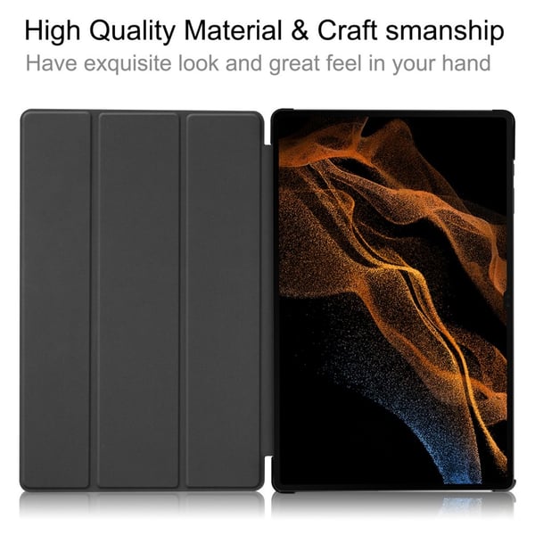 Samsung Galaxy Tab S10 Ultra Fodral Tri-fold Rosa