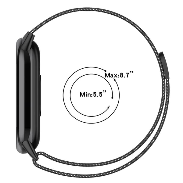 Milanese Loop Armband Xiaomi Mi Band 9 Guld