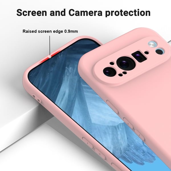 Silikonskal Google Pixel 9 Pro Rosa
