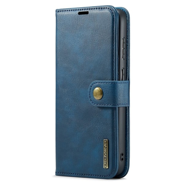 DG.MING 2-in-1 Magnet Wallet Samsung Galaxy S25 Blue