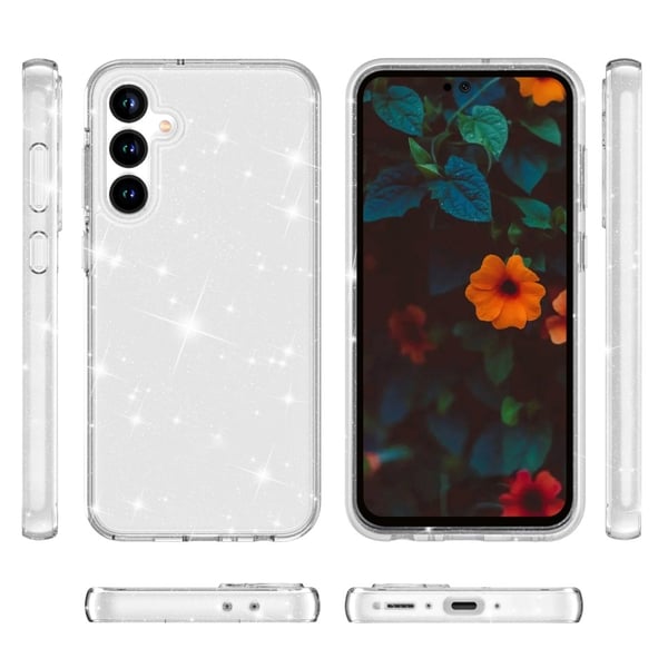 Samsung Galaxy A56 Skal Glitter Transparent