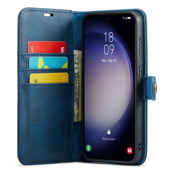 DG.MING 2-in-1 Magnet Wallet Samsung Galaxy A56 Blue