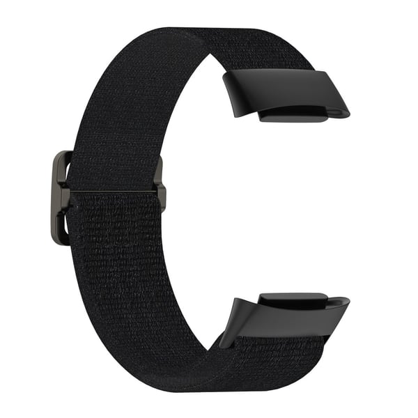Elastiskt Nylonarmband Fitbit Charge 5 Svart