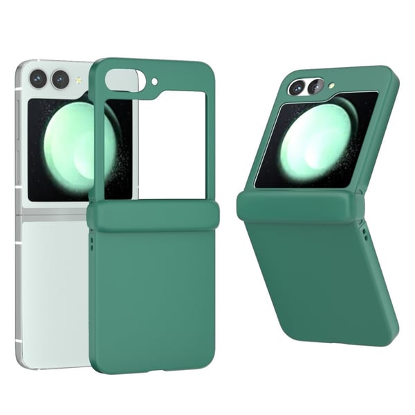 Hårdskal Gummerat Hinge Protection Samsung Galaxy Z Flip 7 FE Grön
