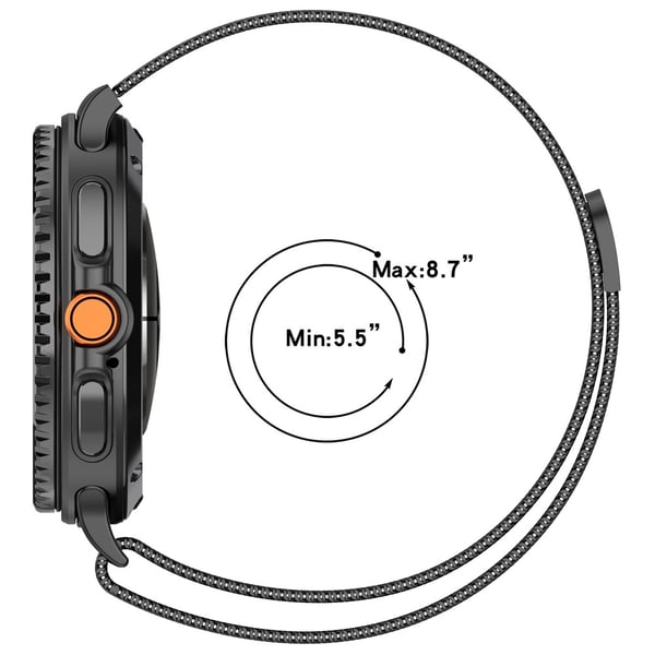 Milanese Armband Samsung Galaxy Watch Ultra (2025) Silver