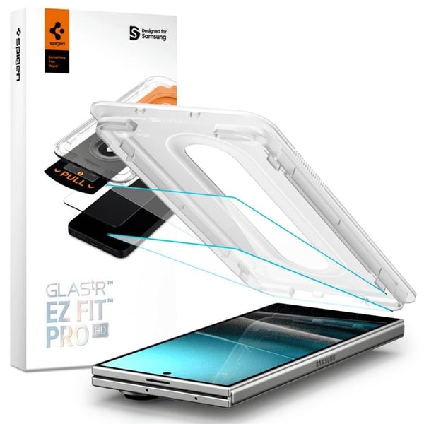 Spigen Samsung Galaxy Z Fold 7 Screen Protector GLAS.tR EZ Fit 2-Pack