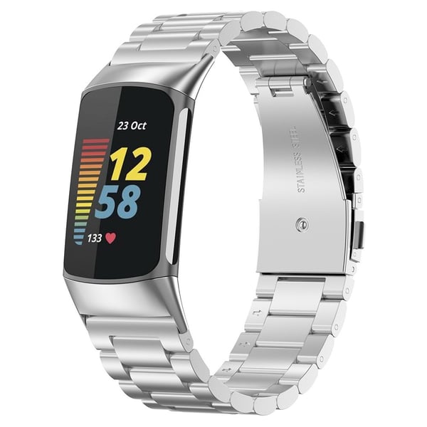 Titanarmband Fitbit Charge 6 Silver