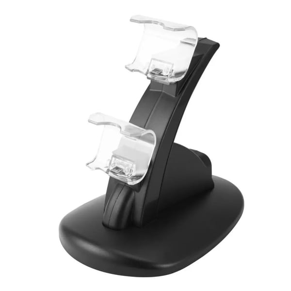 Playstation 4 Controller Stand Charger DC-5V - Svart (Fyndvara)