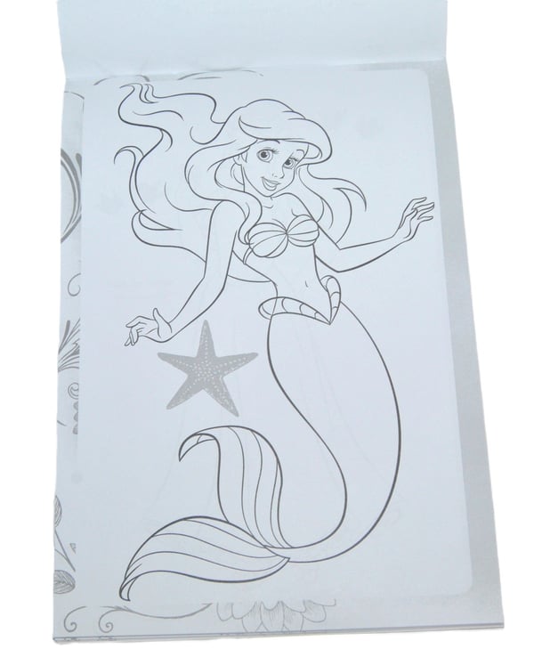 Disney Princess målarbok med stickers