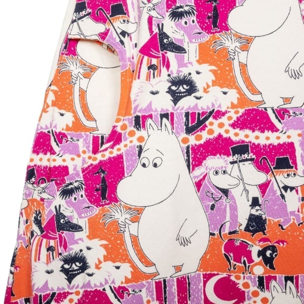 Moomin Serpentine børnekjole Hvid