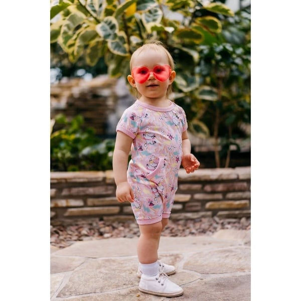Mumin Dansare-playsuit rosa