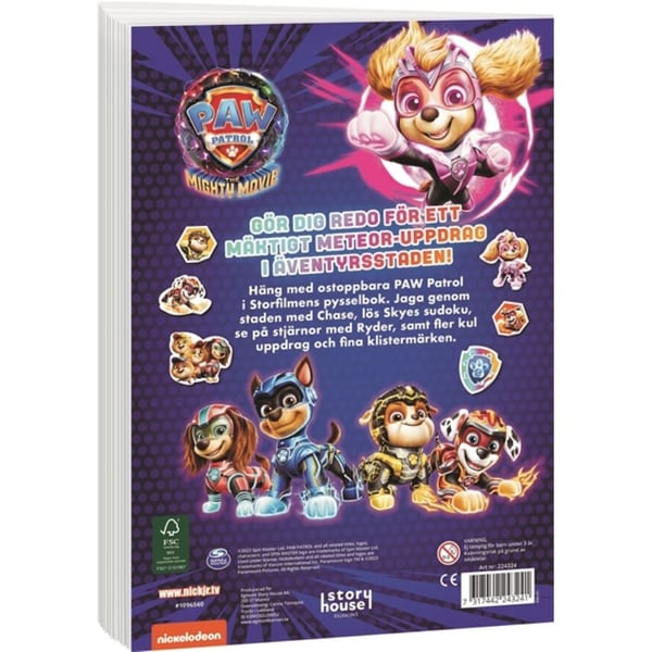 Paw Patrol.craft kirja tarroilla