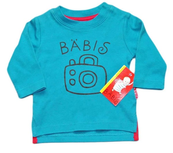T-shirt m.lång ärm Kamera