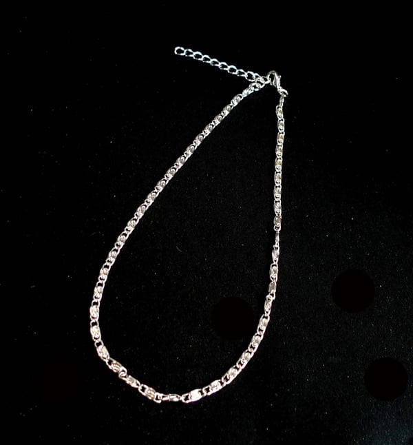 Ankellänk 22cm+5cm Förlängning Silverpläterad