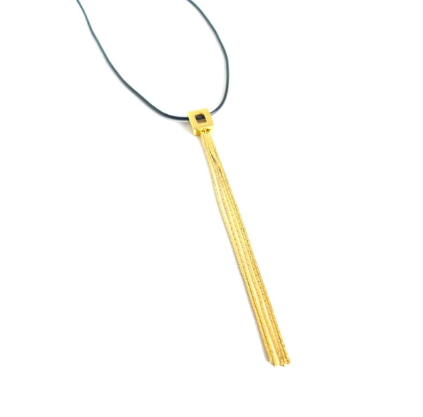 Halsband Guldpläterat - Reglerbar längd