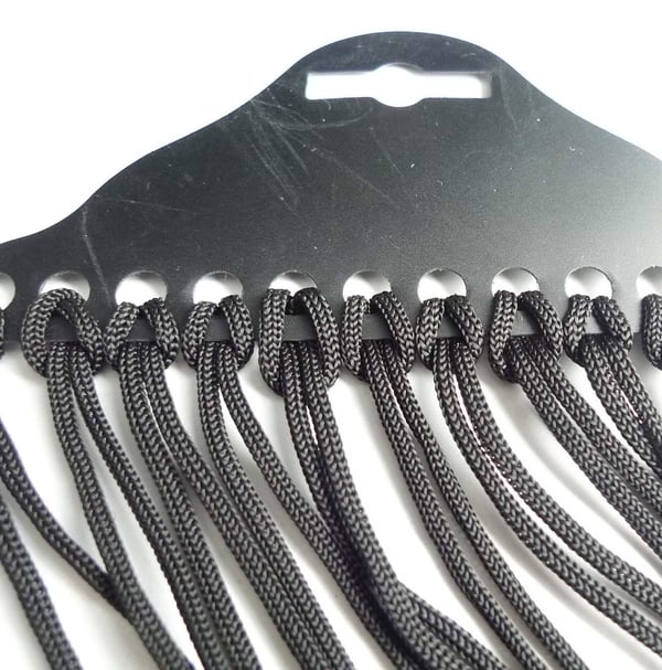 Senilsnöre Svart 12-pack