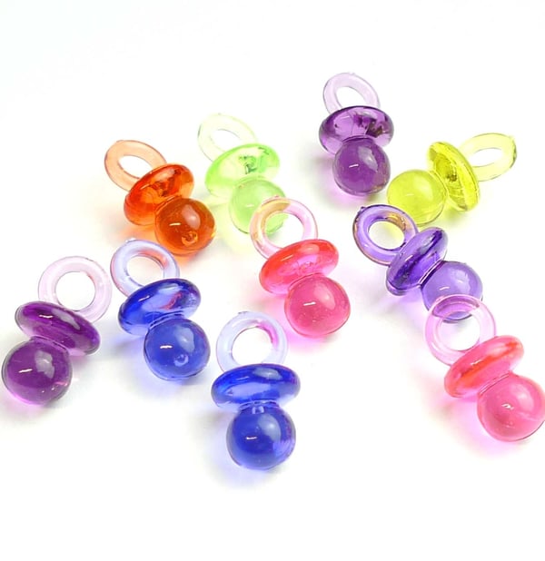 Nappar till halsband 10-pack